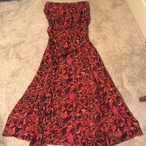 Hinge Strapless Maxi Dress